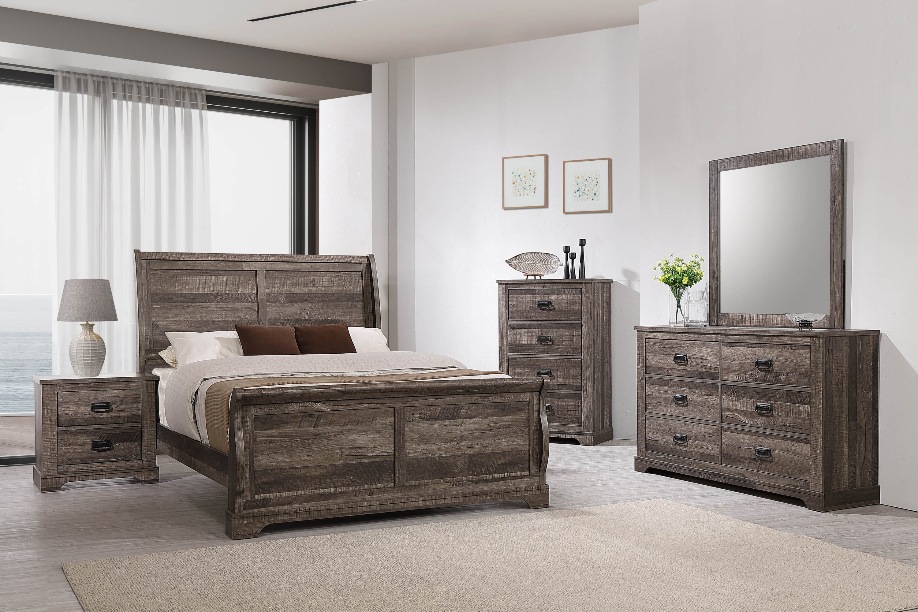 Farmers furniture king online size bedroom sets